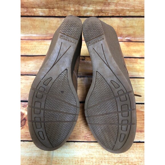 Sperry Top-Sider Harlow Wedge Ankle Boots Booties Shoes Womens 7.5 M (F6n) - Picture 7 of 10